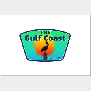 The Gulf Coast Mississippi Gulf Of Mexico Vacation Posters and Art